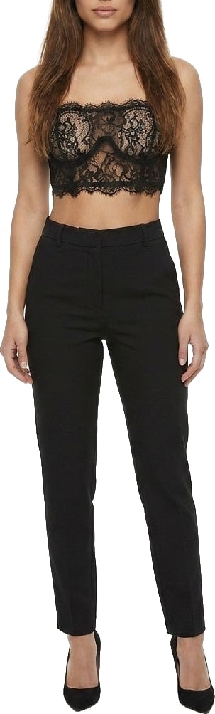 Dolce & Gabbana Black Elastane Sleeveles T-Shirt