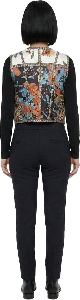 Dolce & Gabbana Multicolor Polyamide Waistcoat