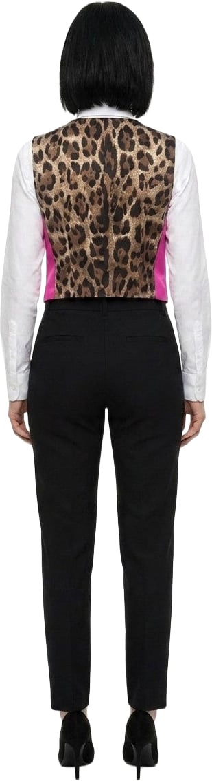 Dolce & Gabbana Pink Polyamide Waistcoat