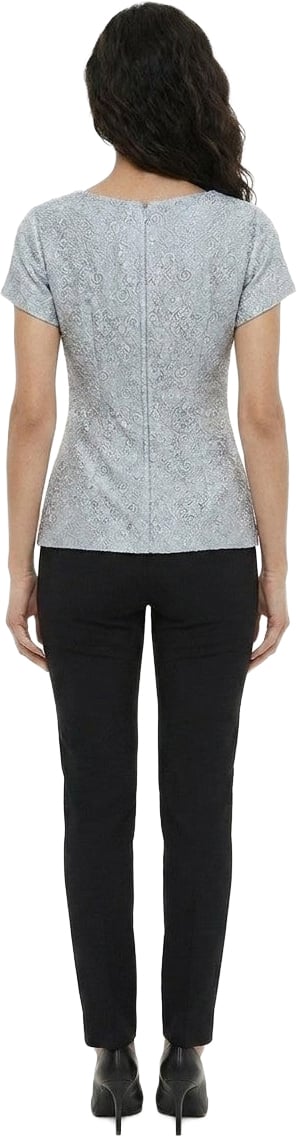 Dolce & Gabbana Gray Polyamide T-Shirt