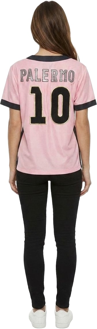 Dolce & Gabbana Pink Silk T-Shirt