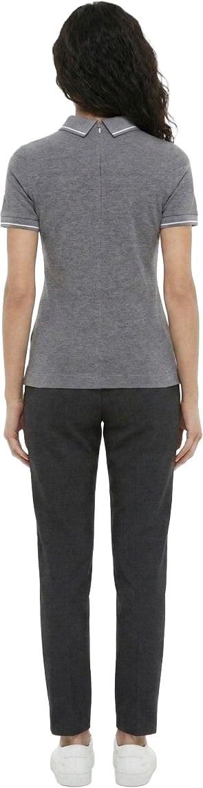 Dolce & Gabbana Gray Cotton Polo Shirt