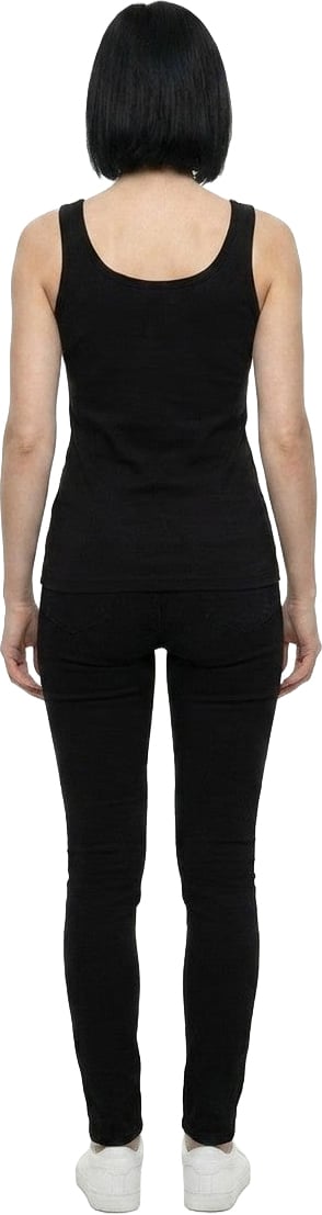 Dolce & Gabbana Black Cotton Tank Tops