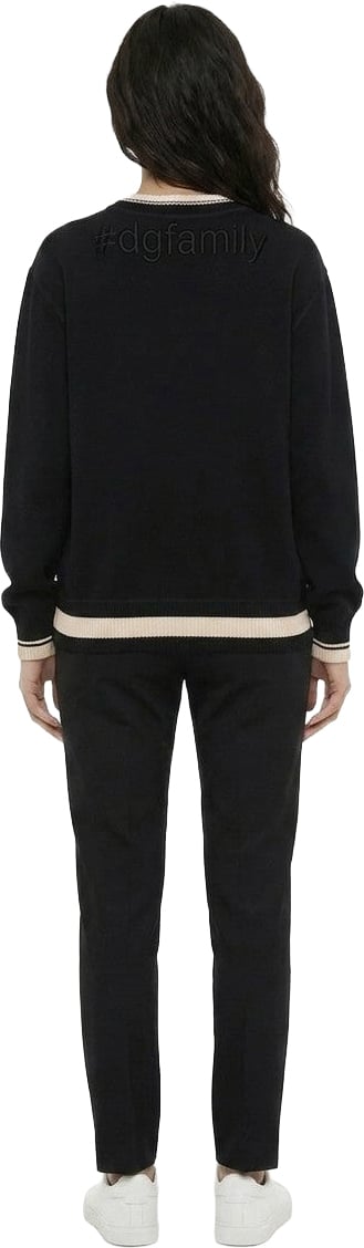 Dolce & Gabbana Black Cotton Sweatshirt