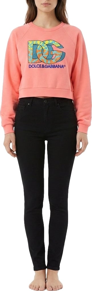 Dolce & Gabbana Multicolor Cotton Sweatshirt