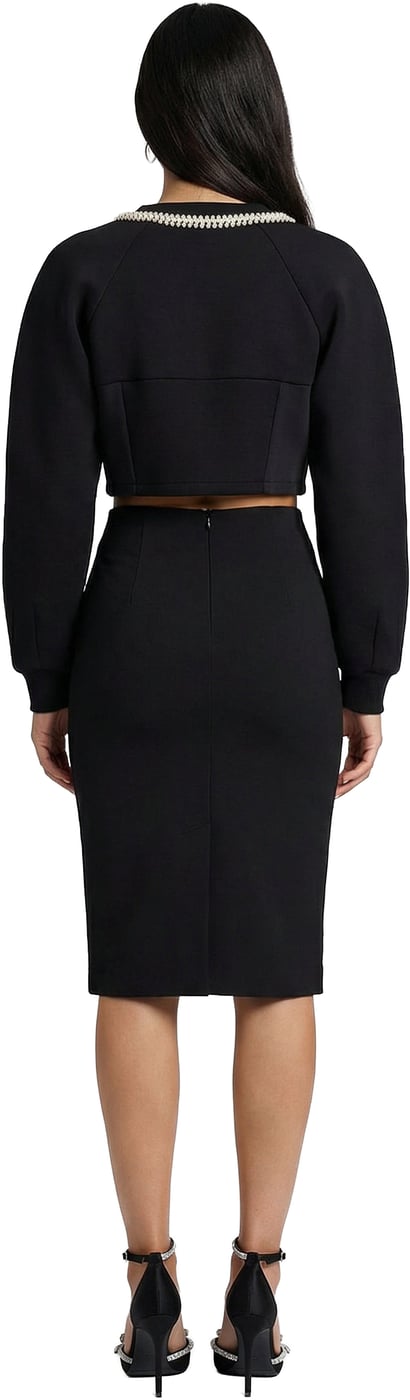 Dolce & Gabbana Black Cotton Sweatshirt