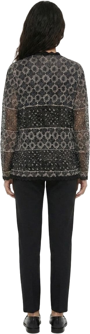 Dolce & Gabbana Gray Silk Cardigan