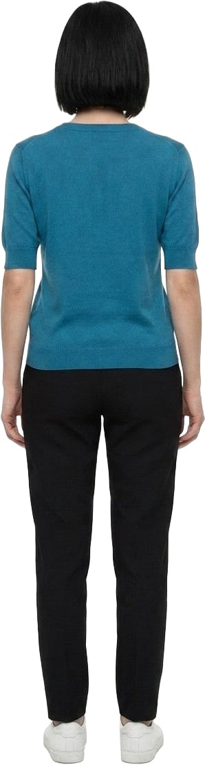 Dolce & Gabbana Blue Silk Sweatshirt