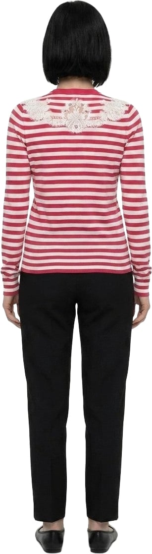 Dolce & Gabbana Bicolor Silk Cardigan