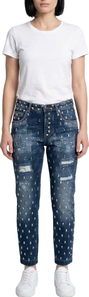 Dolce & Gabbana Bicolor Cotton Casual Pants