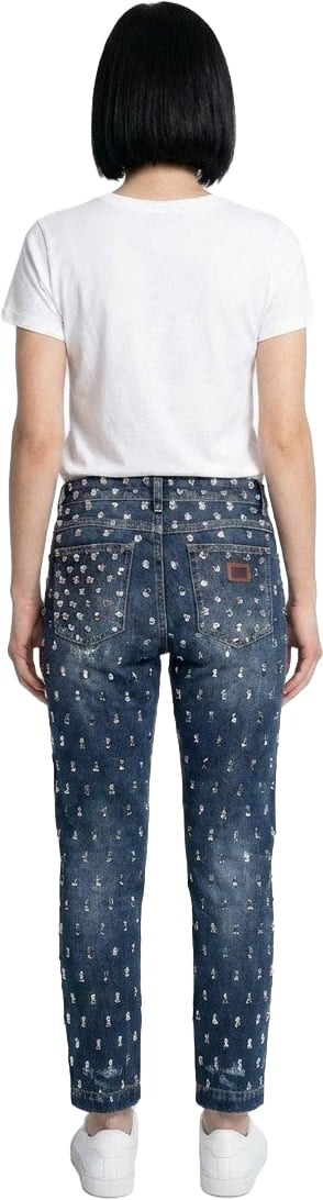Dolce & Gabbana Bicolor Cotton Casual Pants