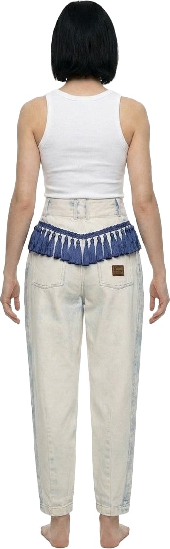 Dolce & Gabbana Beige Cotton Casual Pants