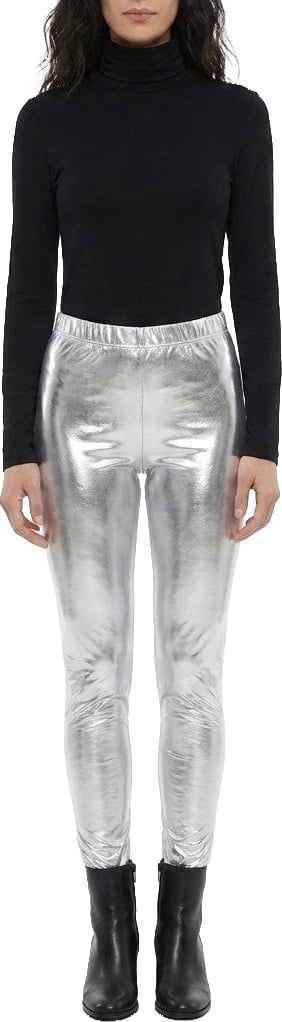Dolce & Gabbana Silver Elastane Casual Pants