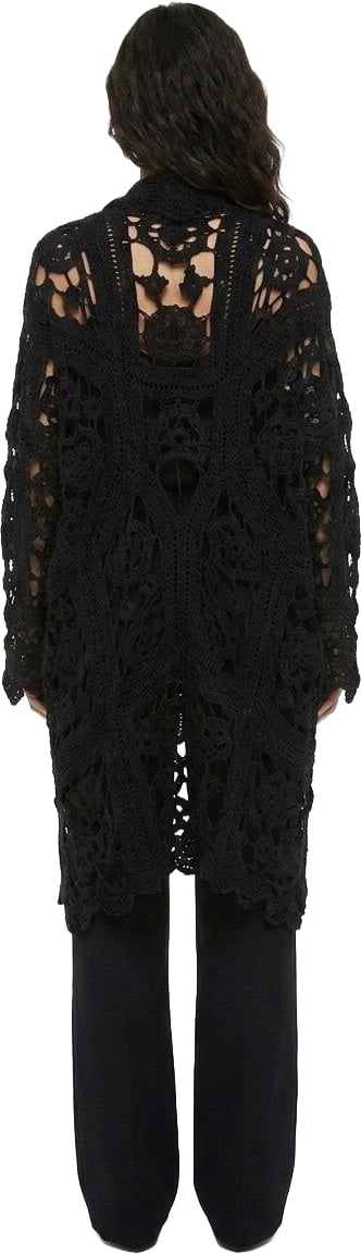 Dolce & Gabbana Black Virgin Wool Cardigan