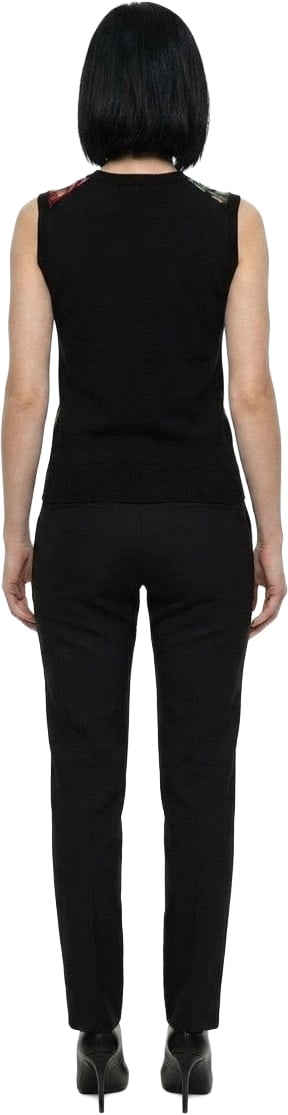 Dolce & Gabbana Brown Silk Tank Tops