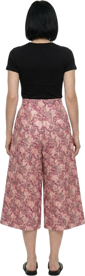 Dolce & Gabbana Multicolor Cotton Cropped Pants