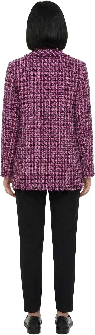 Dolce & Gabbana Purple Cotton Jacket
