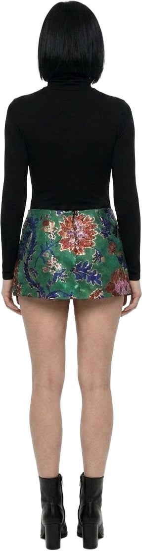 Dolce & Gabbana Multicolor Cotton Mini Skirt