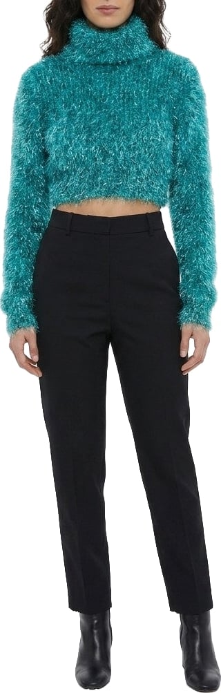 Dolce & Gabbana Turquoise Polyamide Turtleneck
