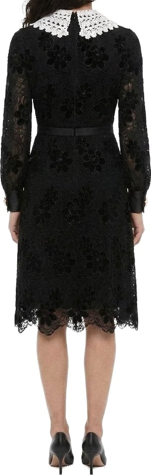 Dolce & Gabbana Black Polyester Cocktail Dress