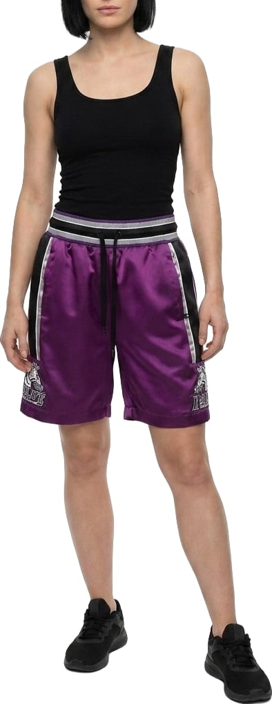 Dolce & Gabbana Purple Polyester Bermuda Shorts