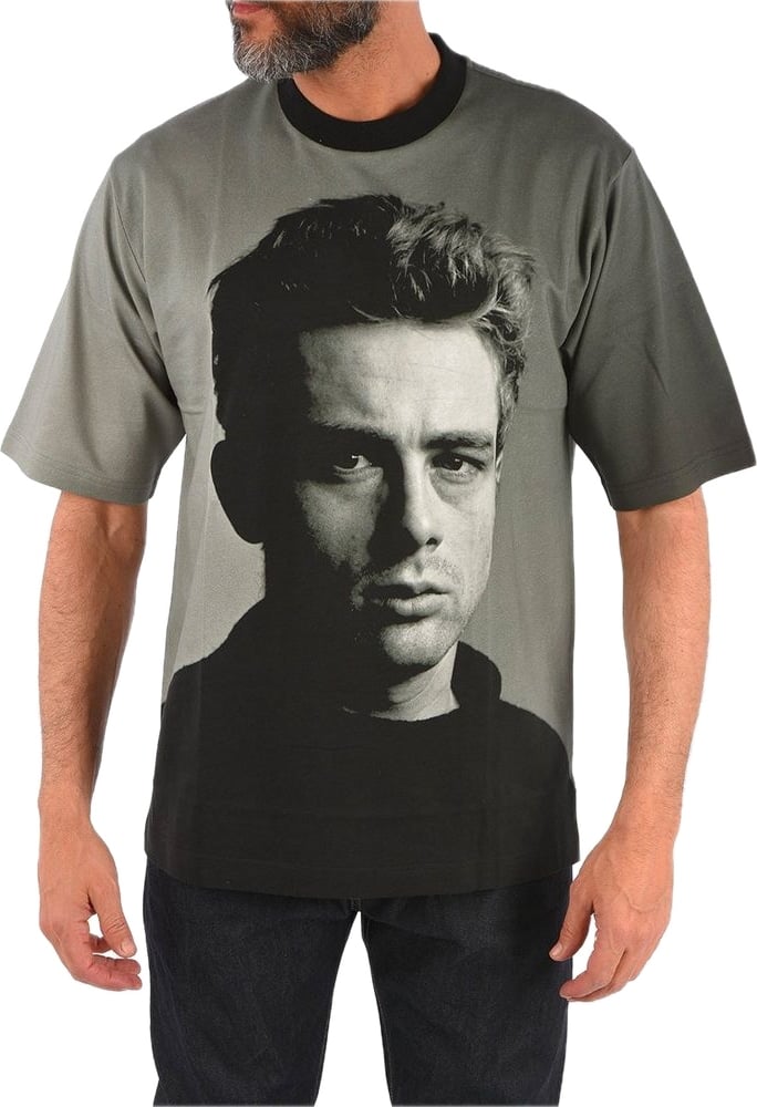 Dolce & Gabbana Black Cotton T-Shirt