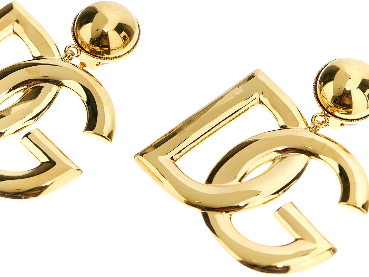 Dolce & Gabbana Gold Acetate Earrings