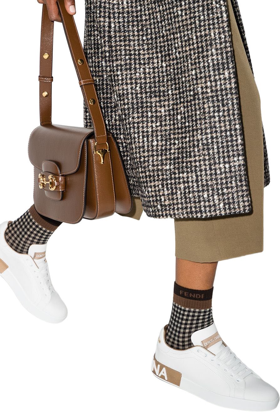 Dolce & Gabbana Portofino Leather Sneakers