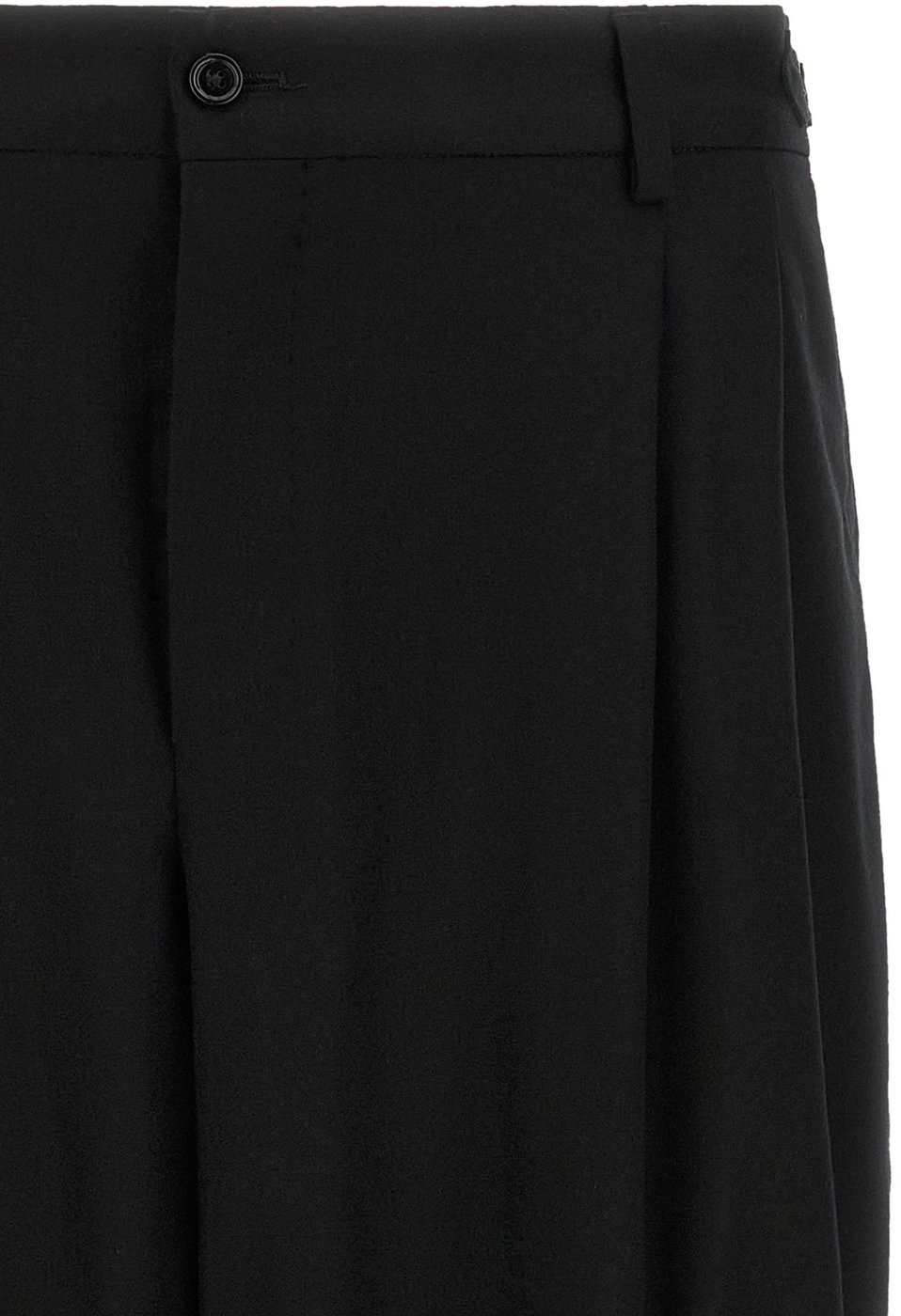 Dolce & Gabbana Black Virgin Wool Dress Pants
