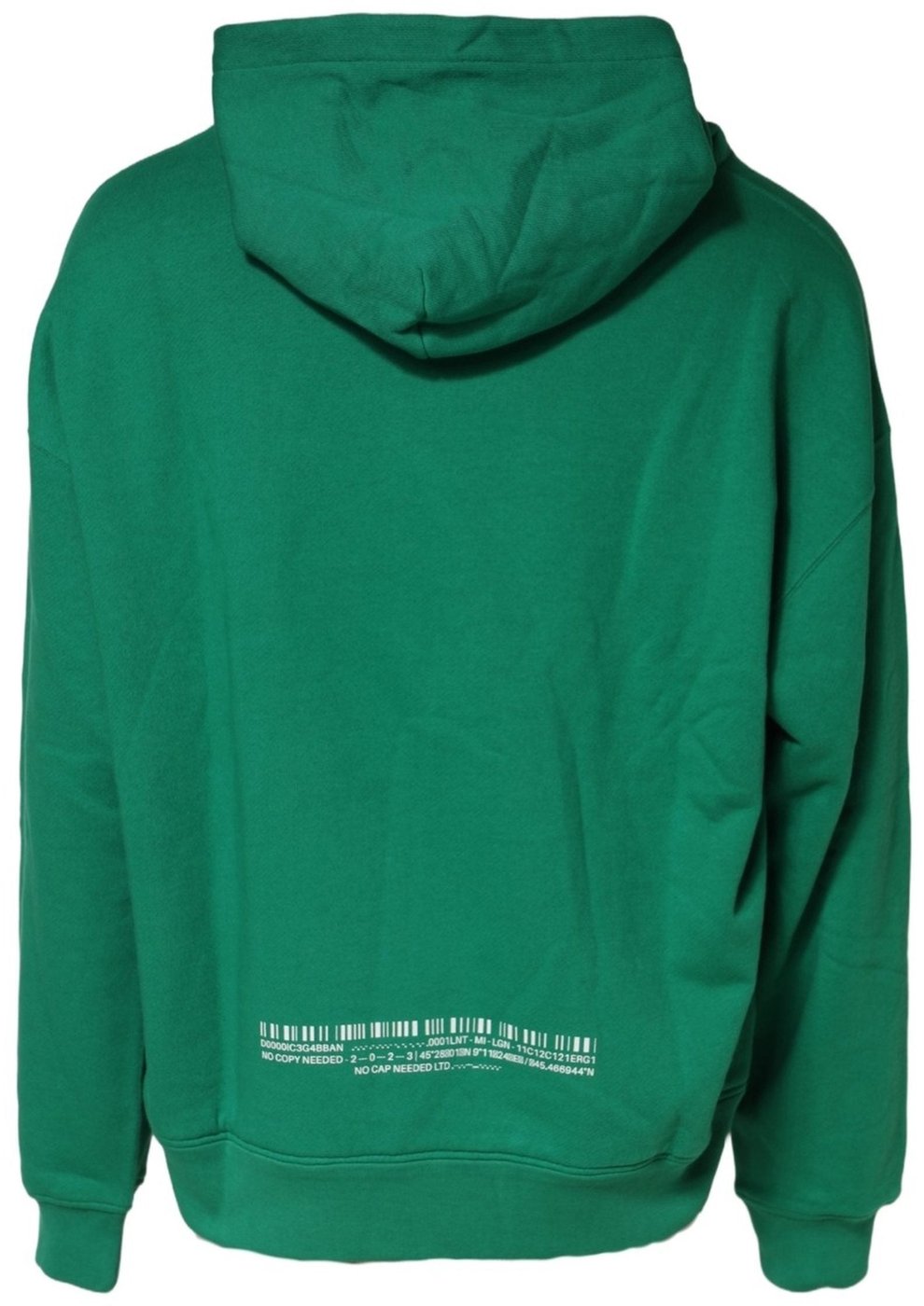 Dolce & Gabbana Green DGVIB3 Cotton Hoodie Sweatshirt Sweater