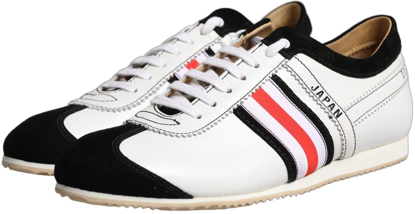Dolce & Gabbana White Leather Japan Low Top Sneakers Shoes