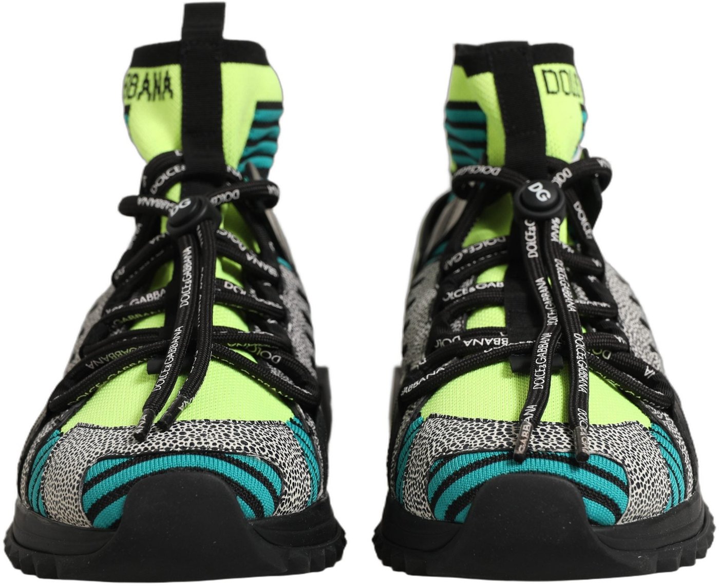 Dolce & Gabbana Multicolor Sorrento Socks Men Sneakers Shoes