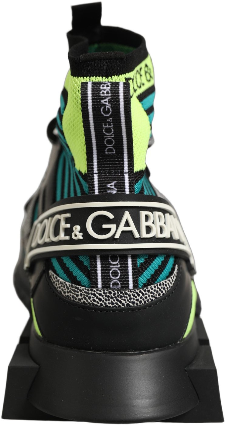 Dolce & Gabbana Multicolor Sorrento Socks Men Sneakers Shoes