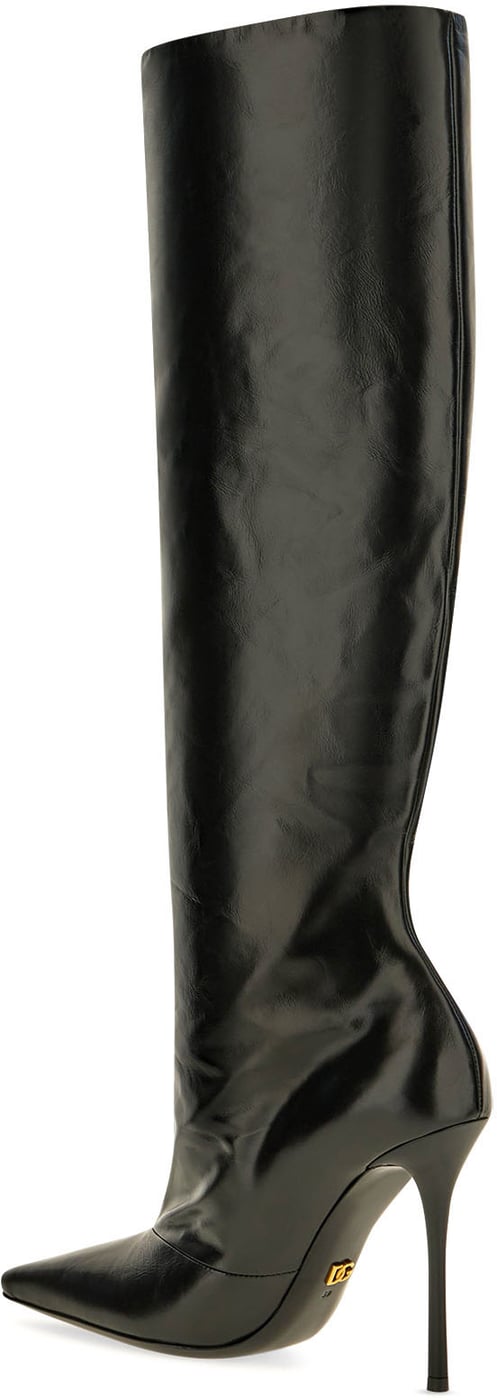 Dolce & Gabbana Black leather boots