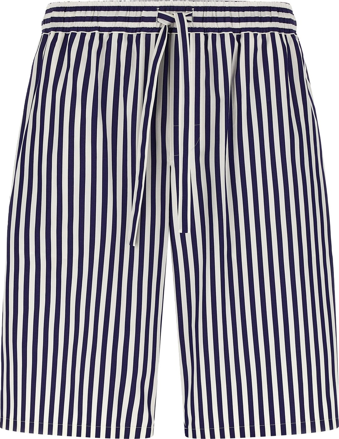 Dolce & Gabbana Blue Cotton Bermuda Shorts