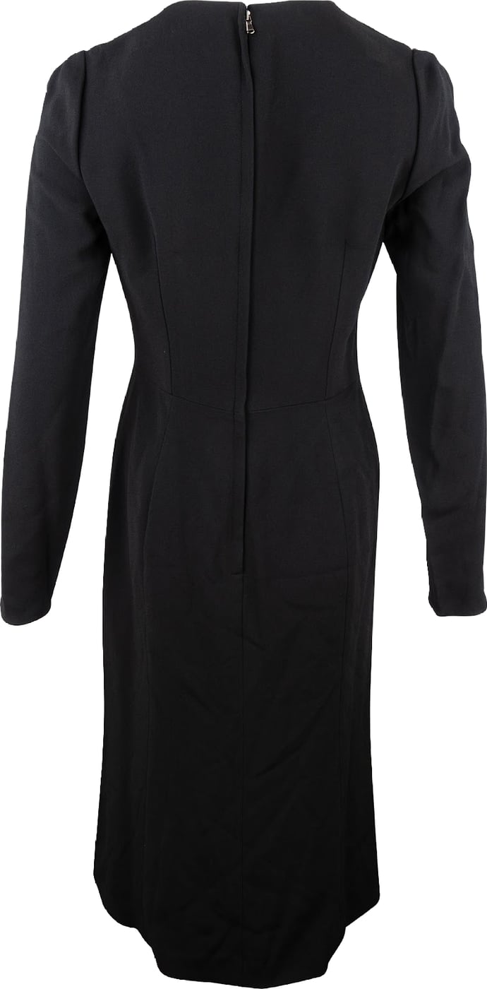 Dolce & Gabbana Black Viscose Dress (IT44)