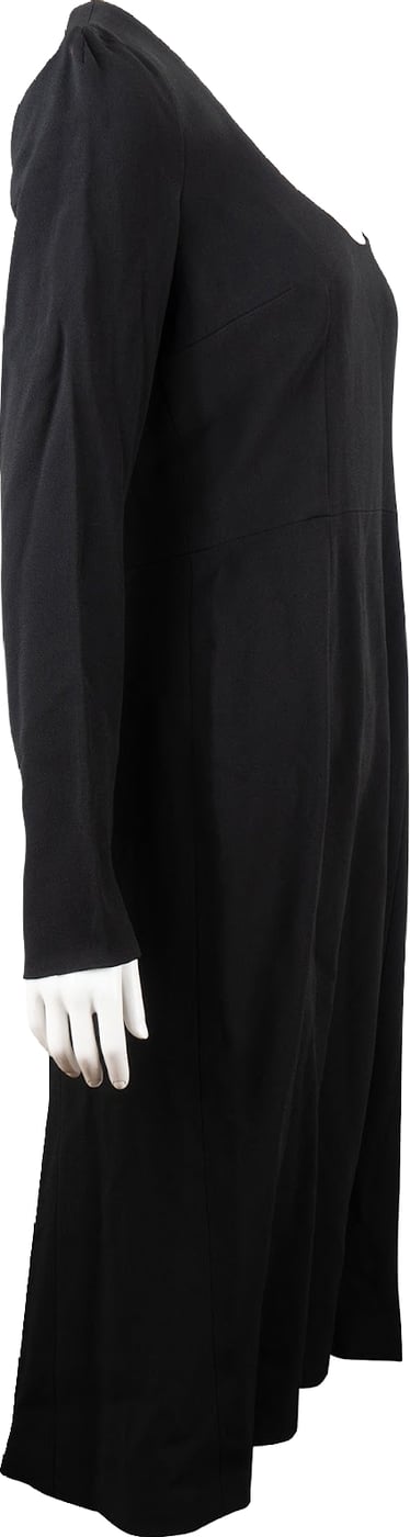 Dolce & Gabbana Black Viscose Dress (IT44)