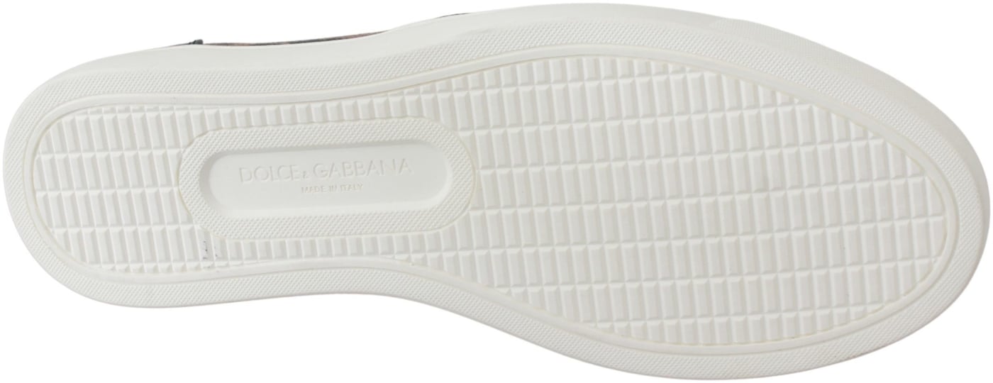 Dolce & Gabbana Leather Leopard #dgfamily Loafers Shoes