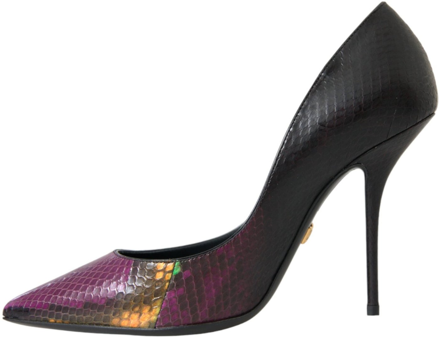Dolce & Gabbana Multicolor Exotic Leather Heels Pumps Shoes