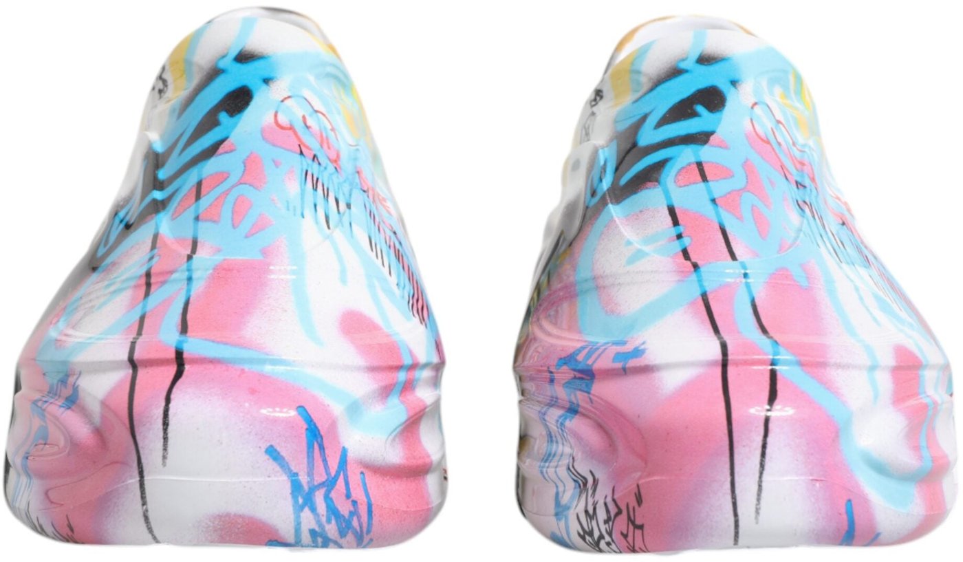 Dolce & Gabbana Multicolor Graffiti Daymaster Sneakers Shoes