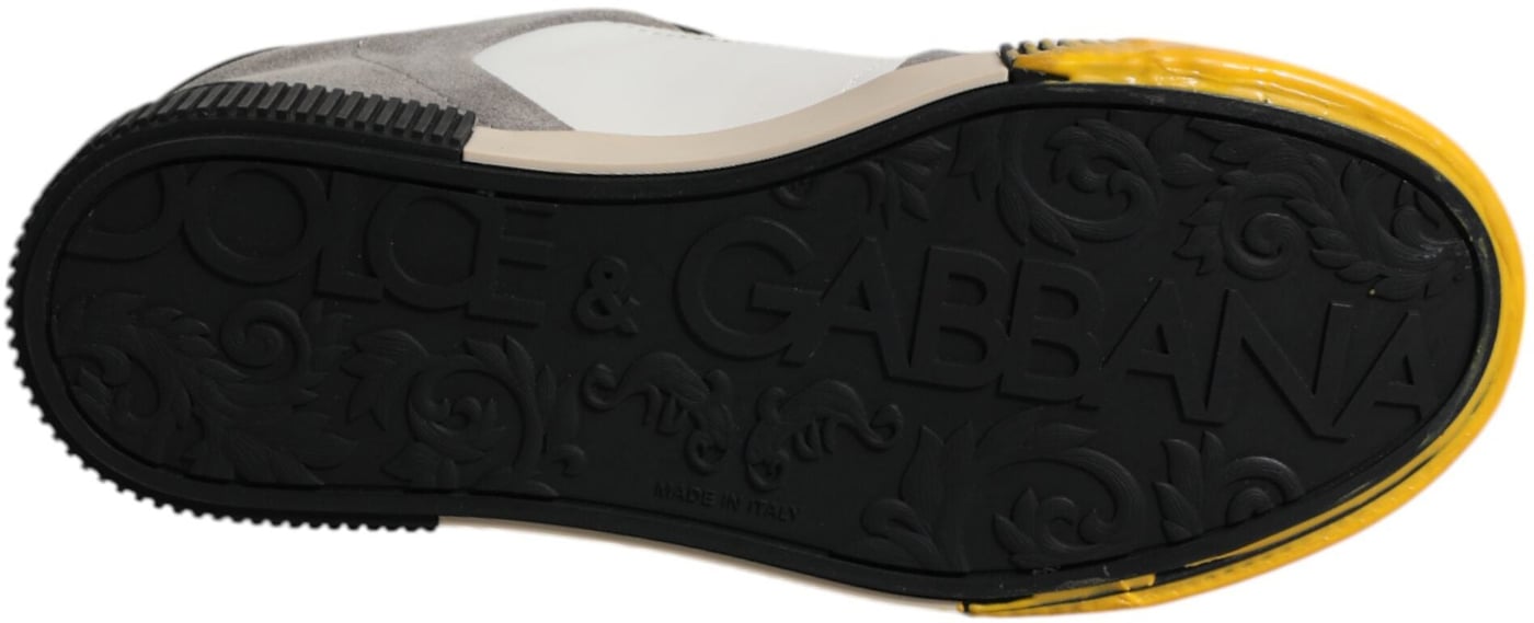Dolce & Gabbana Multicolor MIAMI Low Top Sneakers Shoes