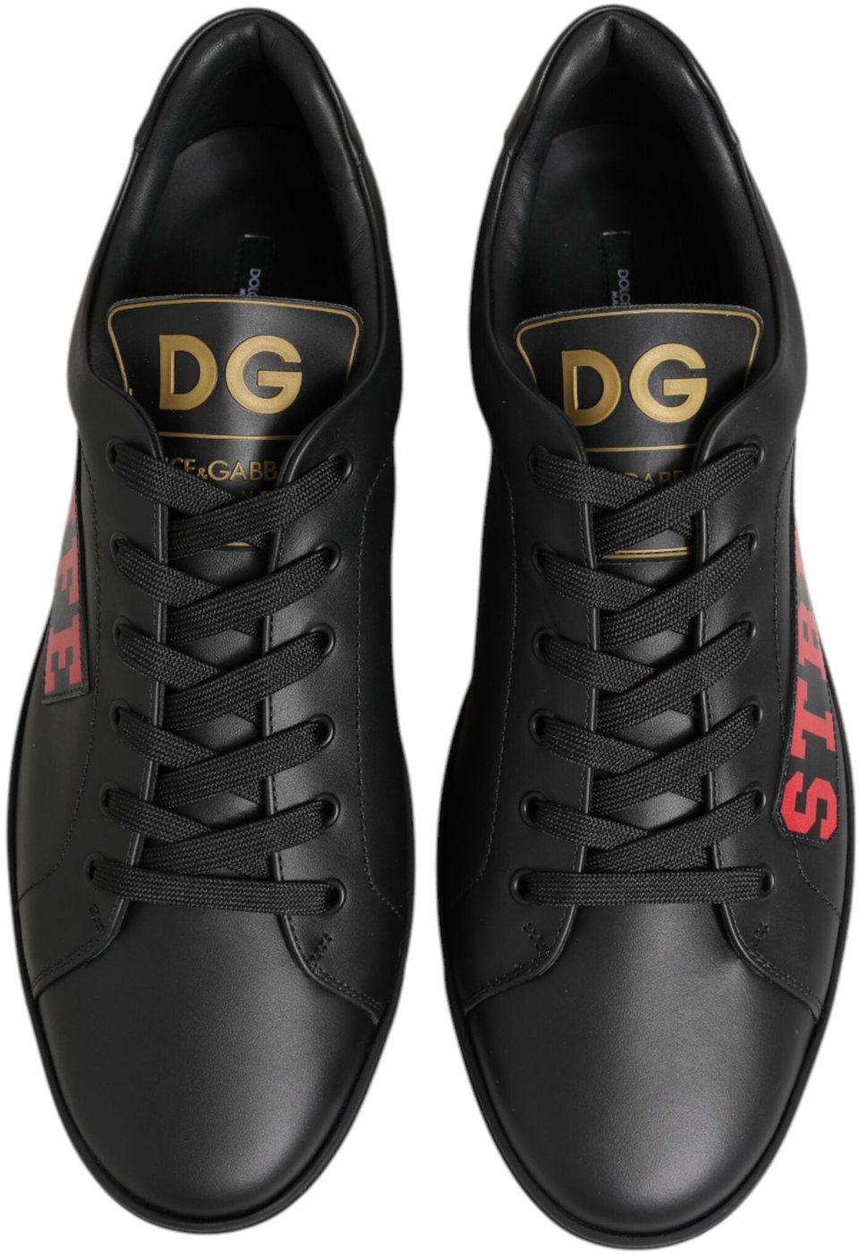 Dolce & Gabbana Black Street Life Low Top Men Sneakers Shoes