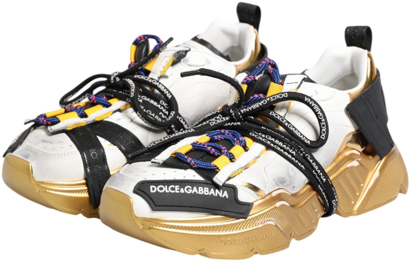 Dolce & Gabbana Multicolor Daymaster Low Top Sneakers Shoes