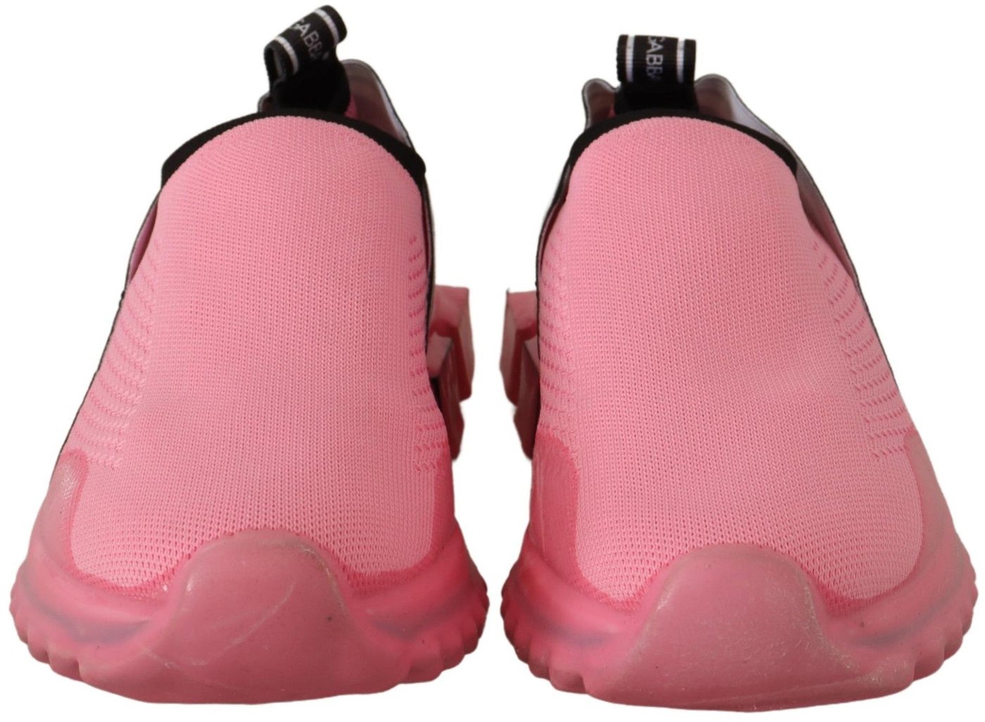 Dolce & Gabbana Pink Low Top Slip On Casual Sorrento Sneakers