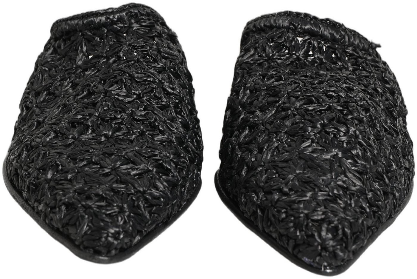 Dolce & Gabbana Black Mules Slides Slippers Men Flats Shoes