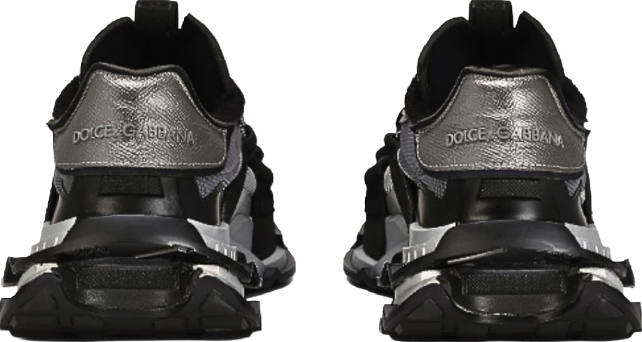 D&G Space Black/Silver Men's Sneakers
