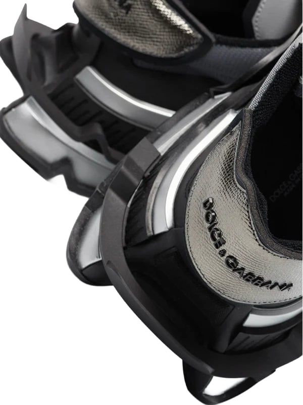 D&G Space Black/Silver Men's Sneakers