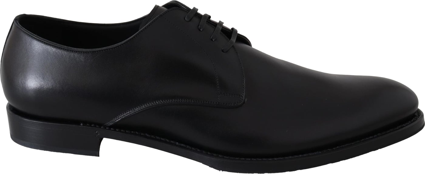 Dolce & Gabbana Black Leather SARTORIA Hand Made Shoes