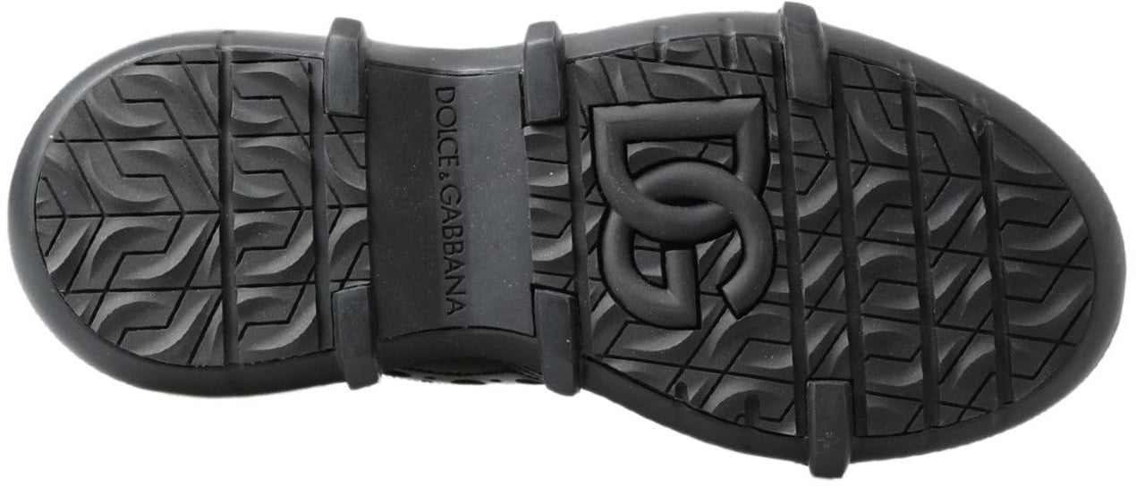 Dolce & Gabbana Black Leather Ankle Casual Boots