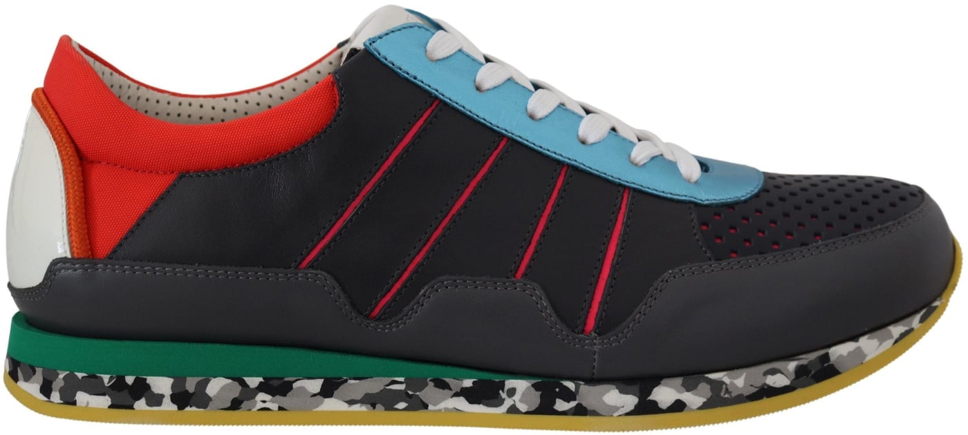 Dolce & Gabbana Multicolor Sport Low Top Shoes Sneakers